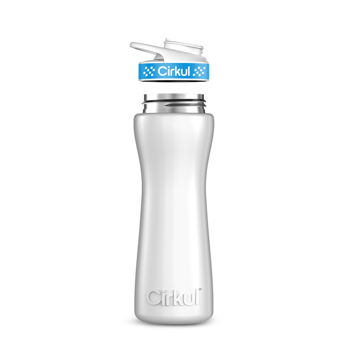 Custom 22oz. Stainless Steel Bottle & Comfort Grip Lid - US 5591