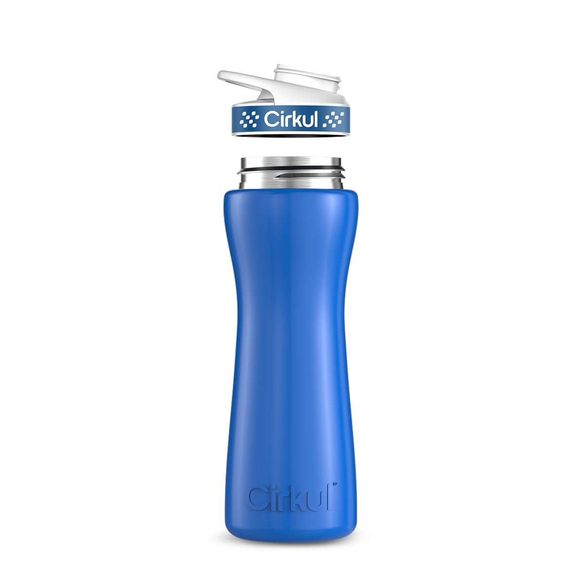 Custom 22oz. Stainless Steel Bottle & Comfort Grip Lid - US 8690