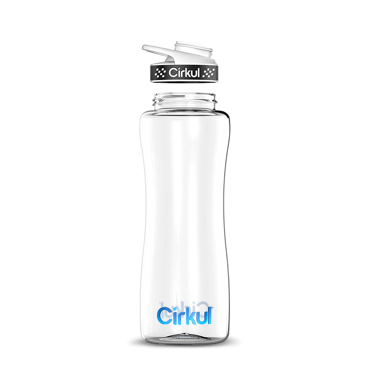 Custom 32oz. Plastic Bottle & Comfort Grip Lid - US 8318