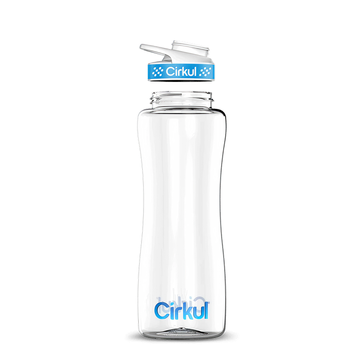 Custom 32oz. Plastic Bottle & Comfort Grip Lid - US 3276