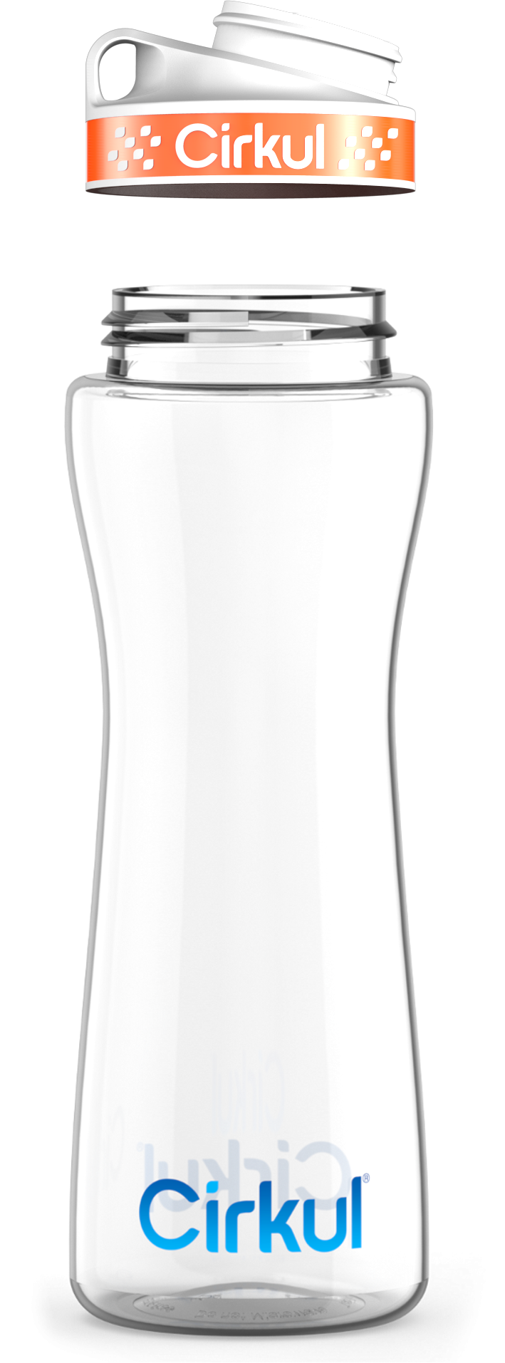 Custom 22oz. Plastic Bottle & Comfort Grip Lid - US 9073