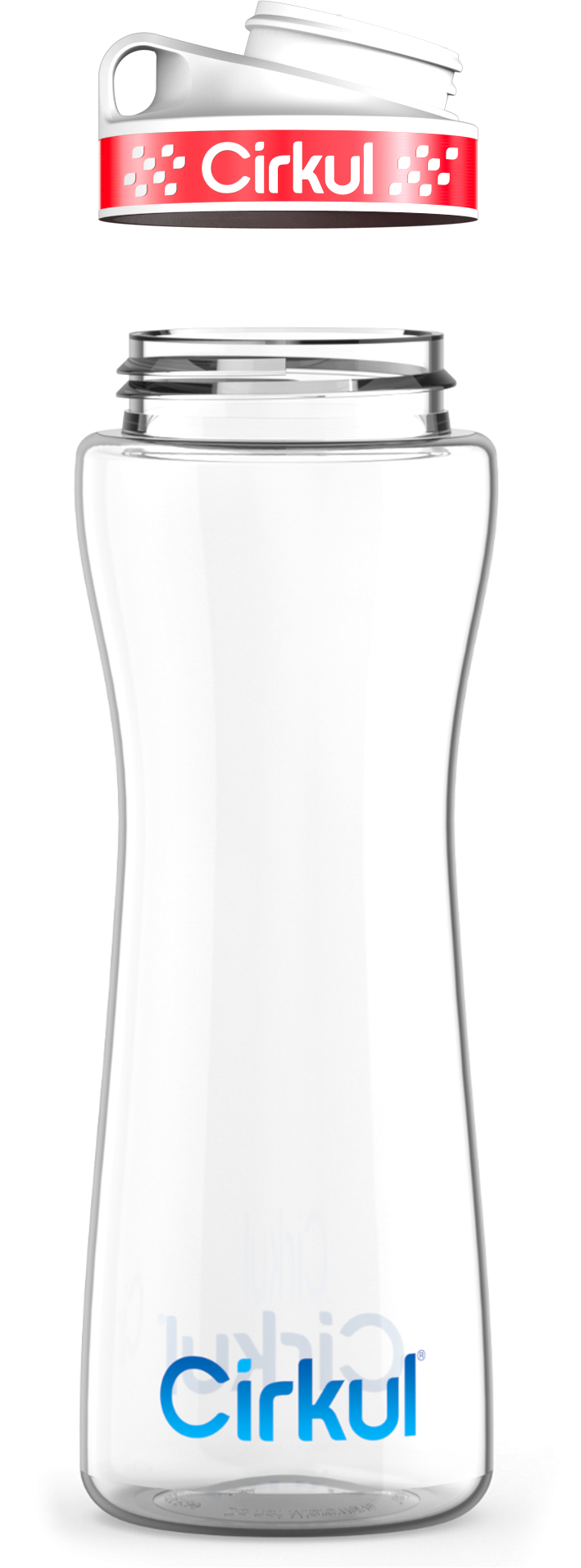 Custom 22oz. Plastic Bottle & Comfort Grip Lid - US 4052