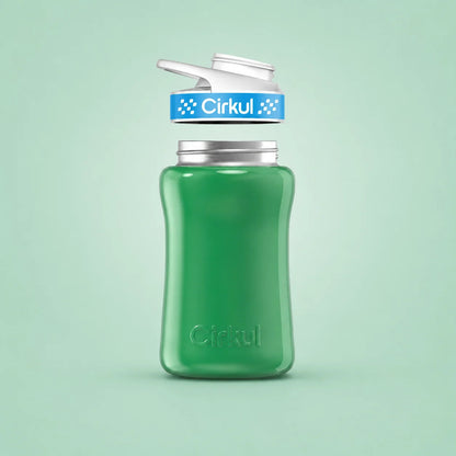 12oz. Stainless Steel Bottle & Comfort Grip Lid - US 2100