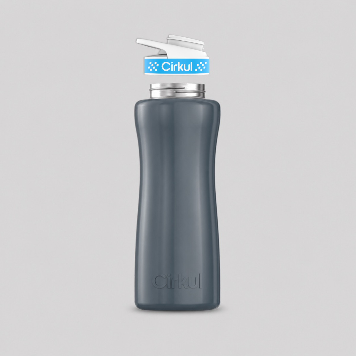 32oz. Stainless Steel Bottle & Comfort Grip Lid - US 1896