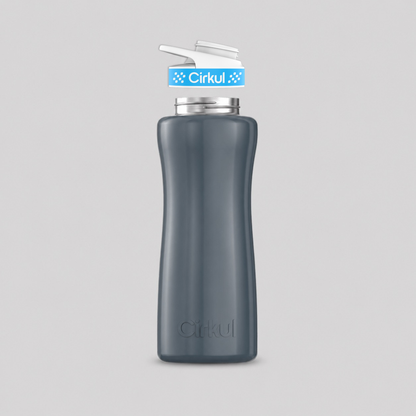 32oz. Stainless Steel Bottle & Comfort Grip Lid - US 1896