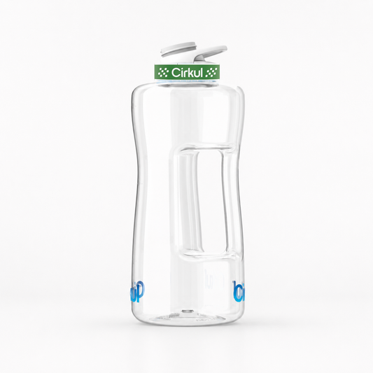 62oz. Plastic Bottle & Comfort Grip Lid - US 7947