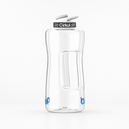 62oz. Plastic Bottle & Comfort Grip Lid - US 4935