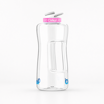 62oz. Plastic Bottle & Comfort Grip Lid - US 3537