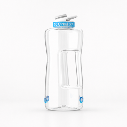 62oz. Plastic Bottle & Comfort Grip Lid - US 3723