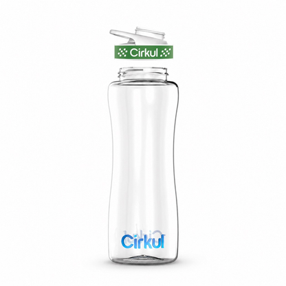 32oz. Plastic Bottle & Comfort Grip Lid - US 2046