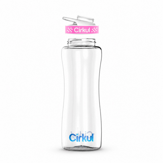 32oz. Plastic Bottle & Comfort Grip Lid - US 4900