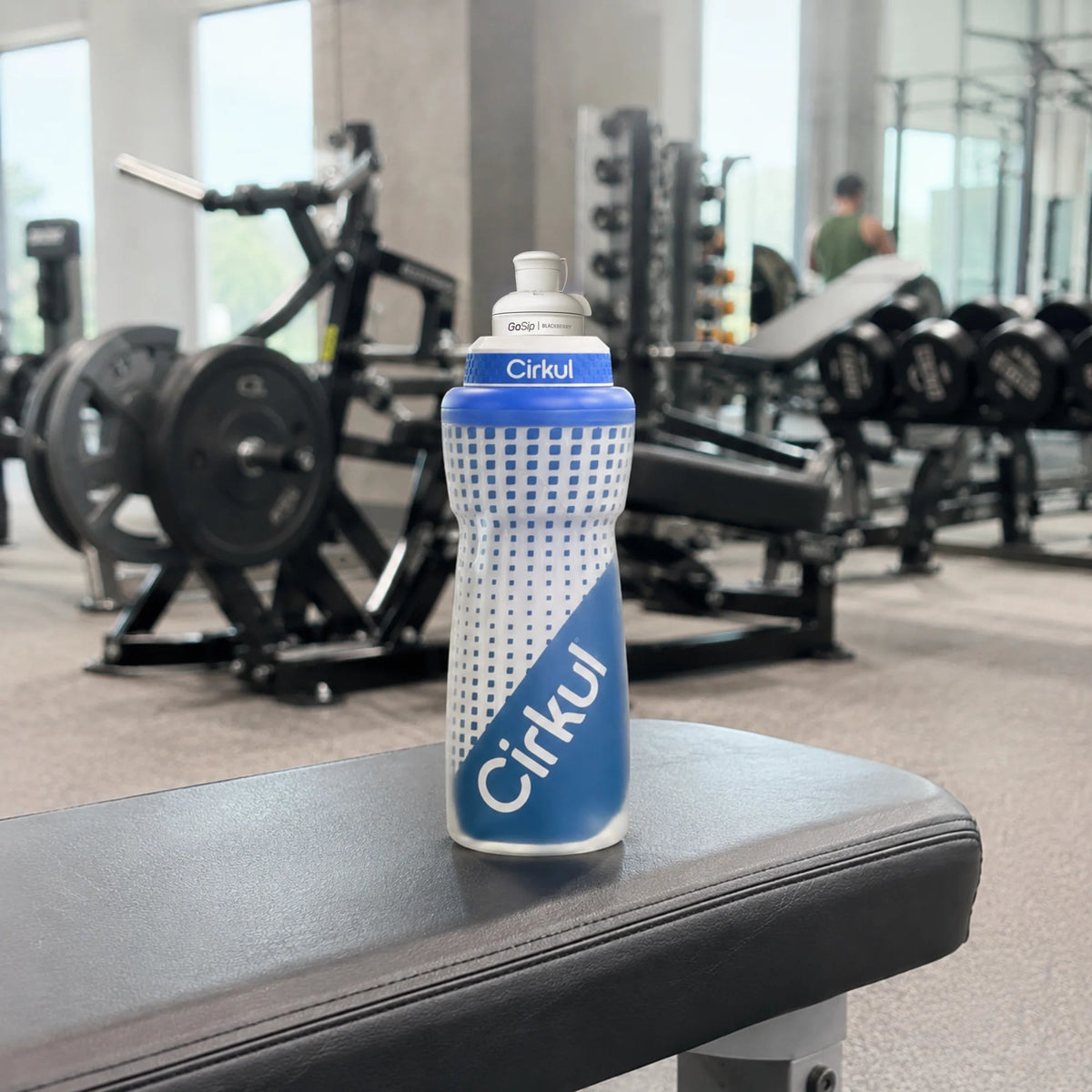32oz. Insulated Squeeze® Plastic Bottle & Sport Lid - US 3274
