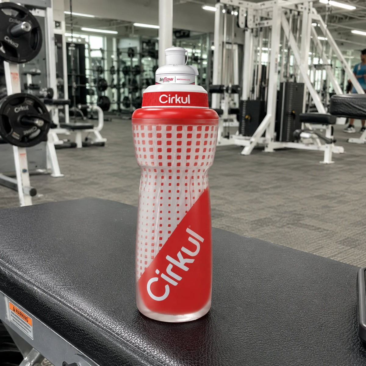 32oz. Insulated Squeeze® Plastic Bottle & Sport Lid - US 1766