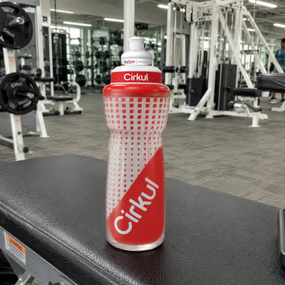32oz. Insulated Squeeze® Plastic Bottle & Sport Lid - US 1766