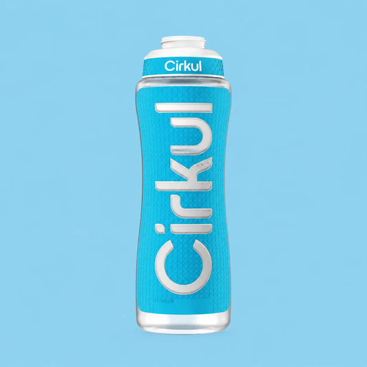 32oz. Grip Squeeze® Plastic Bottle & Sport Lid - US 6926