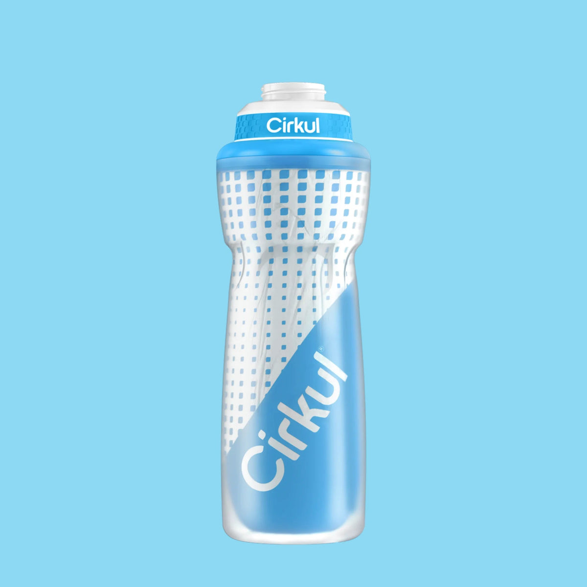 32oz. Insulated Squeeze® Plastic Bottle & Sport Lid - US 4604