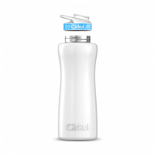 32oz. Stainless Steel Bottle & Comfort Grip Lid - US 2806