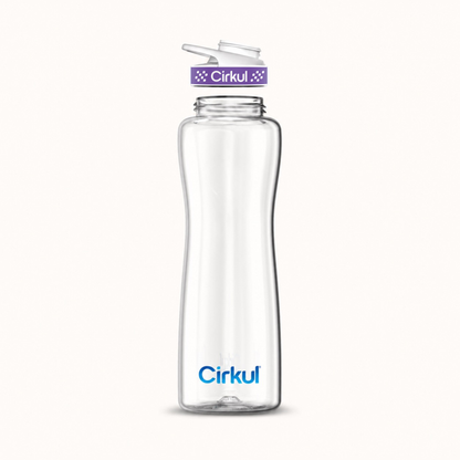 42oz. Plastic Bottle & Comfort Grip Lid - US 1806