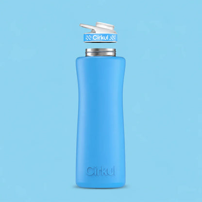 42oz. Stainless Steel Bottle & Comfort Grip Lid - US 6067