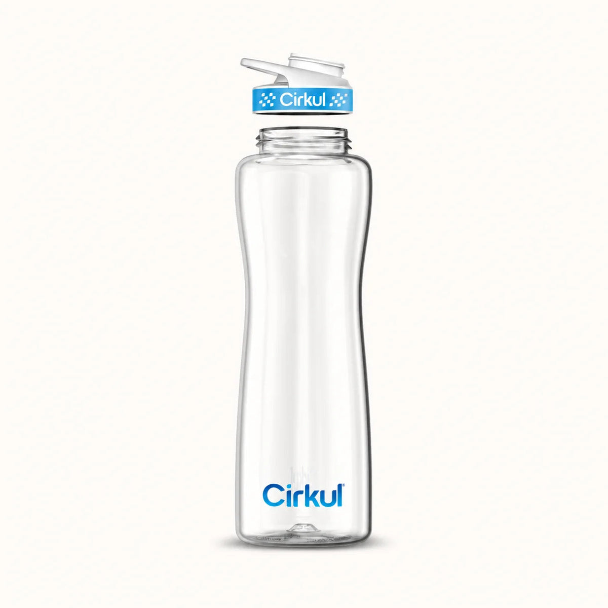 42oz. Plastic Bottle & Comfort Grip Lid - US 6202