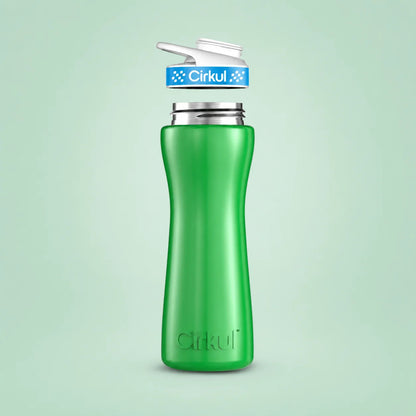 22oz. Stainless Steel Bottle & Comfort Grip Lid - US 4941