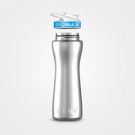 22oz. Stainless Steel Bottle & Comfort Grip Lid - US 4356