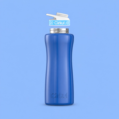 32oz. Stainless Steel Bottle & Comfort Grip Lid - US 3089