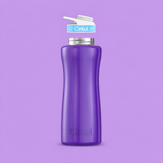 32oz. Stainless Steel Bottle & Comfort Grip Lid - US 9124