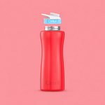 32oz. Stainless Steel Bottle & Comfort Grip Lid - US 4771