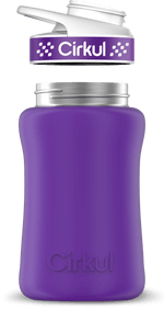 Custom 12oz. Stainless Steel Bottle & Comfort Grip Lid - US 3502