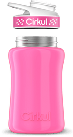 Custom 12oz. Stainless Steel Bottle & Comfort Grip Lid - US 4907