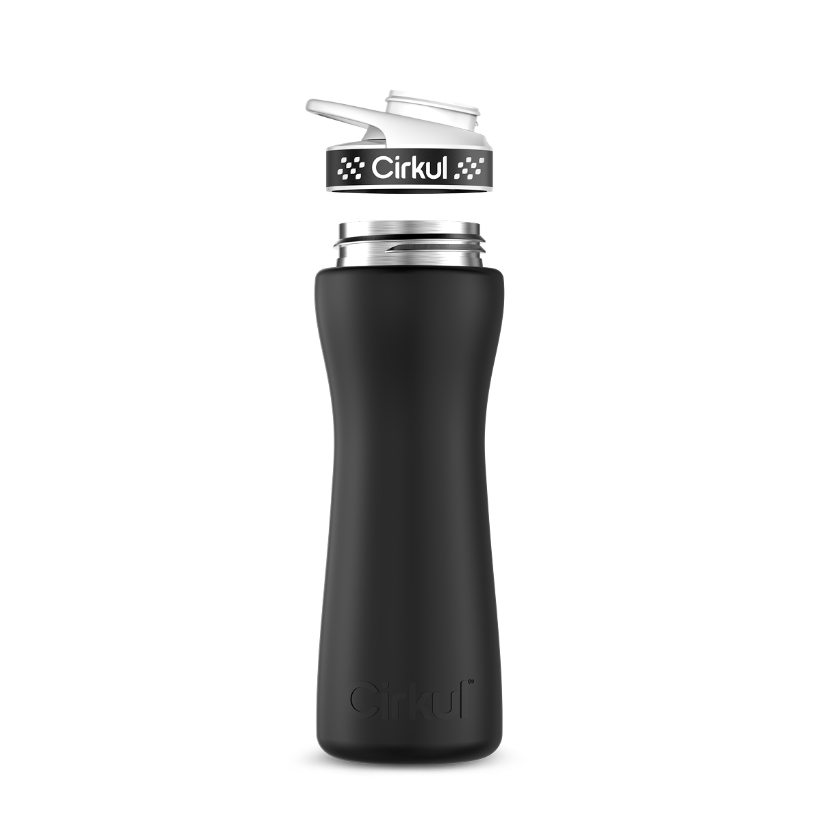 Custom 22oz. Stainless Steel Bottle & Comfort Grip Lid - US 4802