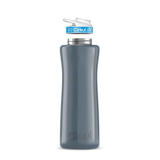 42oz. Stainless Steel Bottle & Comfort Grip Lid - US 9903
