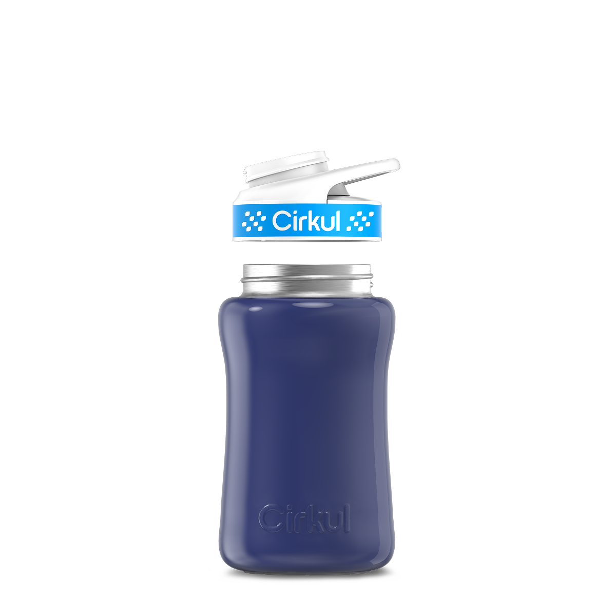 12oz. Stainless Steel Bottle & Comfort Grip Lid - US 1885