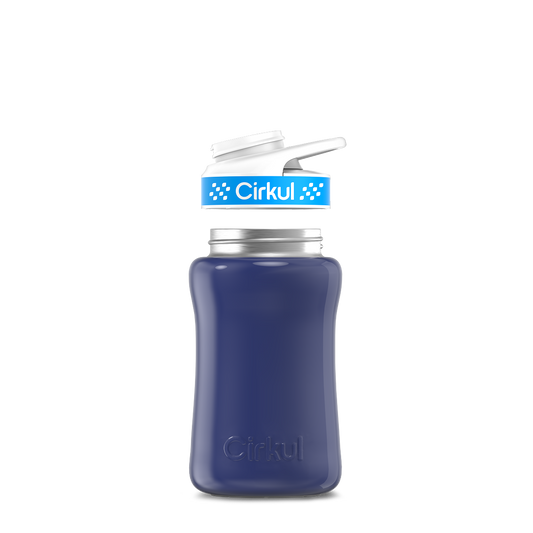 12oz. Stainless Steel Bottle & Comfort Grip Lid - US 1885