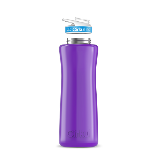 42oz. Stainless Steel Bottle & Comfort Grip Lid - US 3918