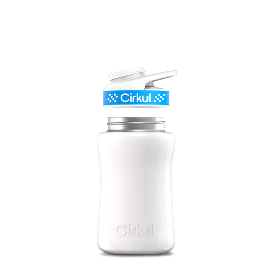 12oz. Stainless Steel Bottle & Comfort Grip Lid - US 9585
