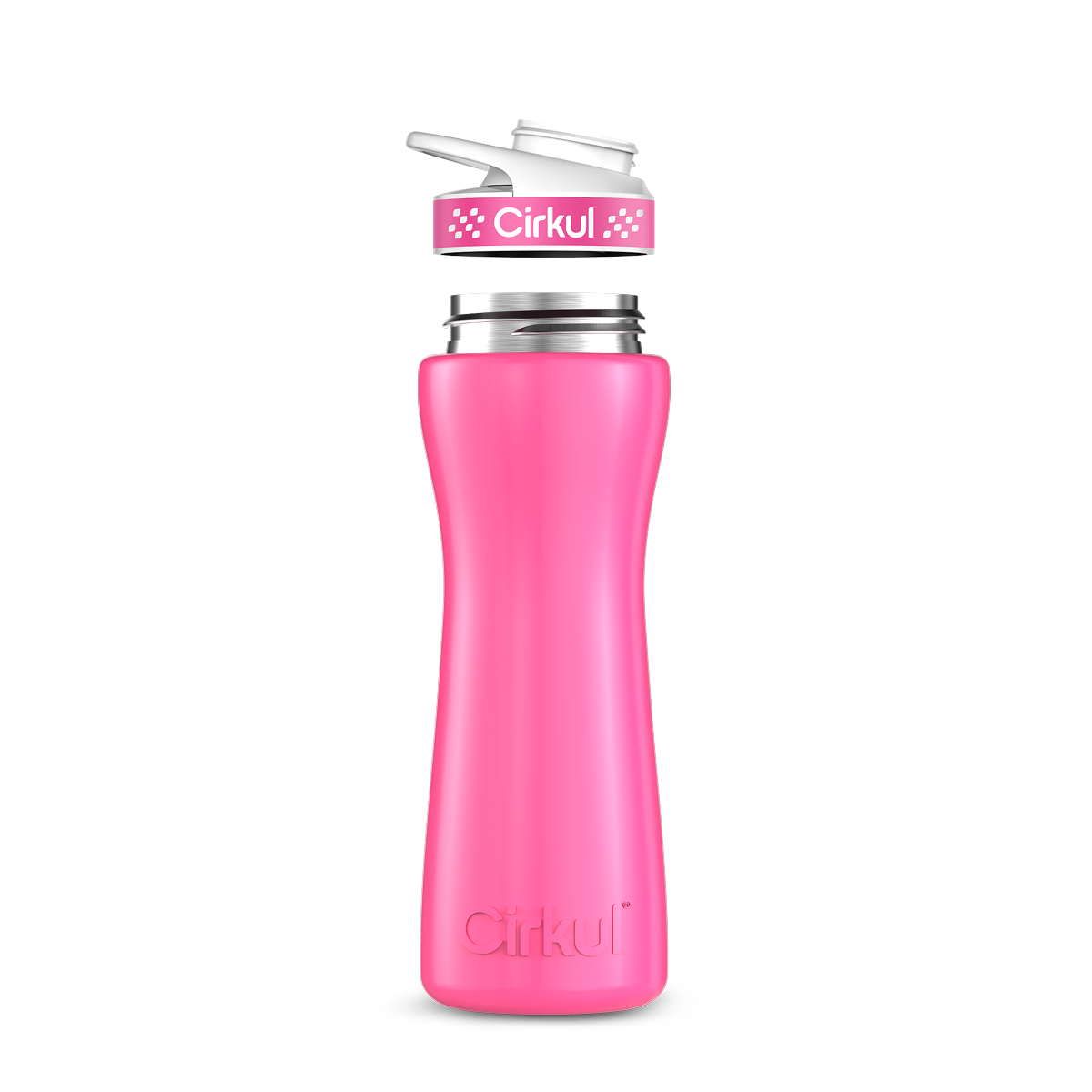 Custom 22oz. Stainless Steel Bottle & Comfort Grip Lid - US 9358