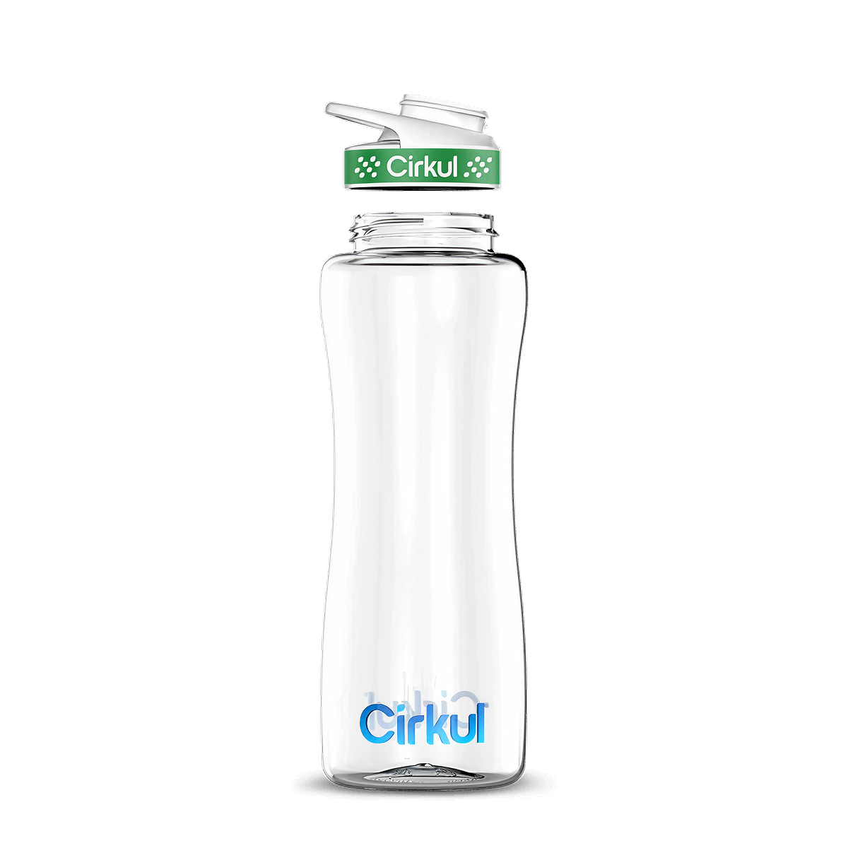 Custom 32oz. Plastic Bottle & Comfort Grip Lid - US 0466