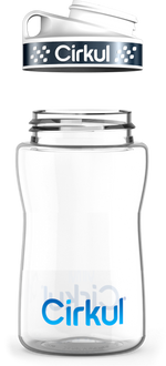 Custom 12oz. Plastic Bottle & Comfort Grip Lid - US 6919