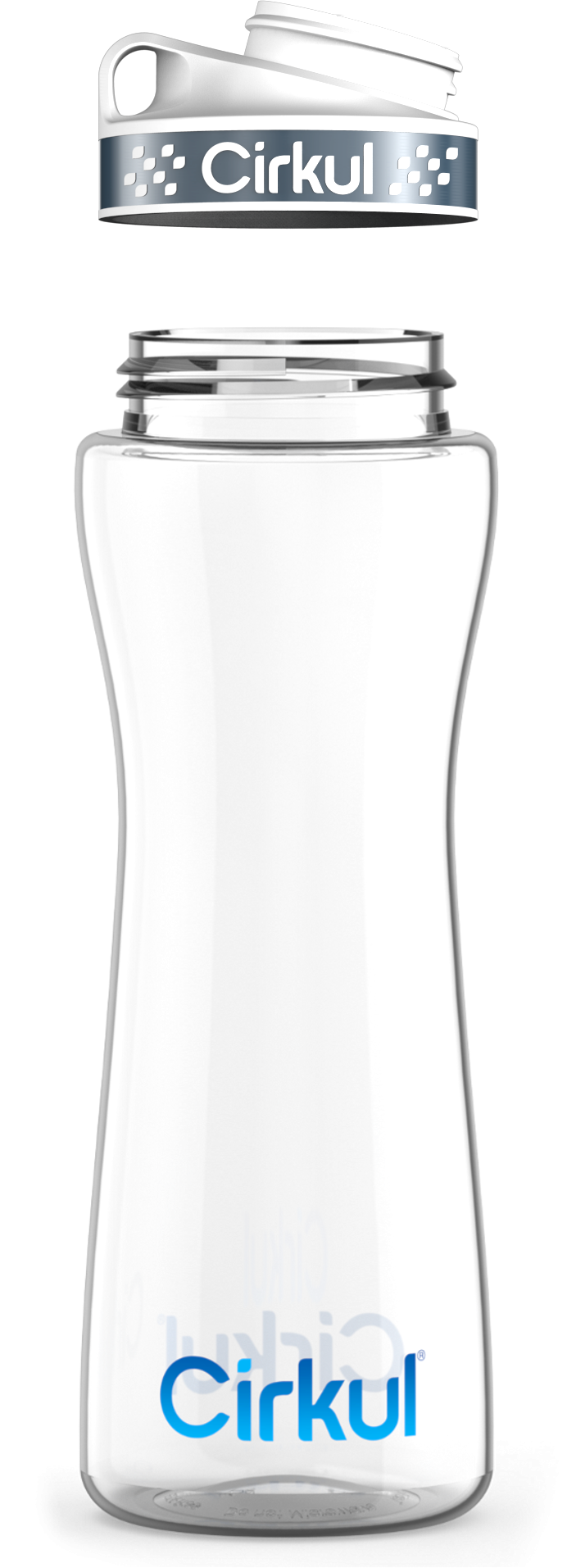 Custom 22oz. Plastic Bottle & Comfort Grip Lid - US 8094