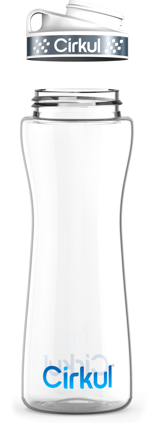 Custom 22oz. Plastic Bottle & Comfort Grip Lid - US 8094