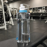 62oz. Plastic Bottle & Comfort Grip Lid - US 3723